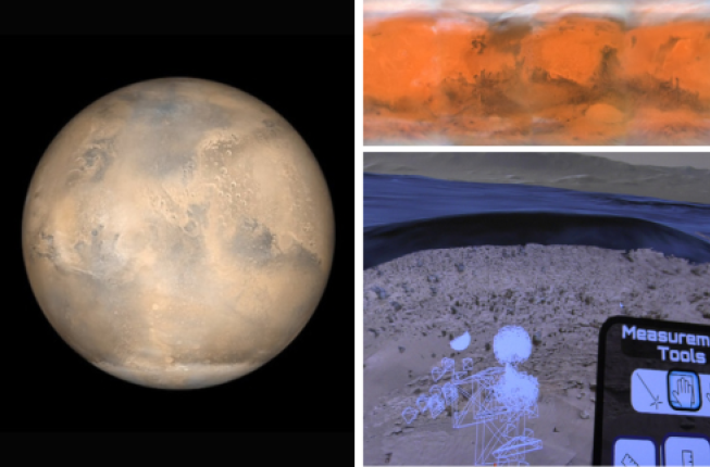 Collegamento a Climate history recorded in Martian sediments