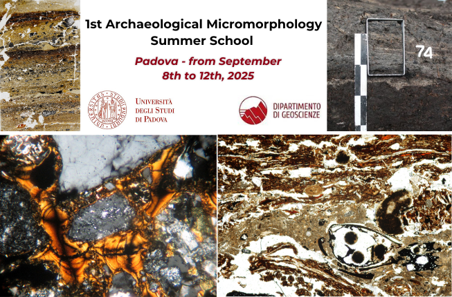 Collegamento a 1st Archaeological Micromorphology Summer School - Padova