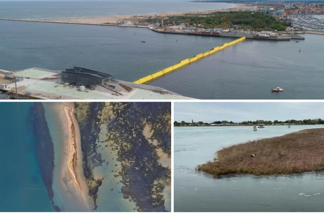 Collegamento a 'Un'isola di sabbia e un mare di dubbi: gli effetti del Mo.S.E. sulla Laguna di Venezia'