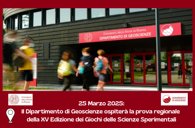 Collegamento a Giochi delle Scienze Sperimentali: il Dipartimento di Geoscienze ospita la prova regionale