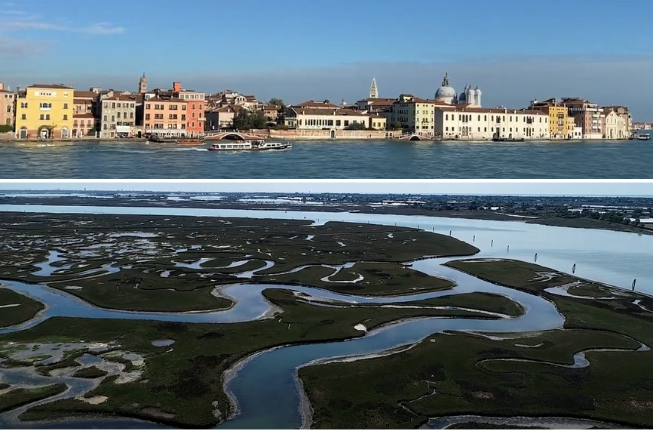 Collegamento a Laguna di Venezia: il degrado morfologico collegato agli interventi antropici 