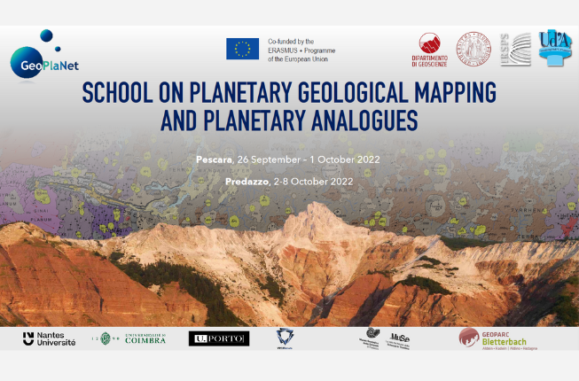 Collegamento a School on Planetary Geological Mapping and Planetary Analogues