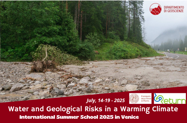 Collegamento a Water and Geological Risks in a Warming Climate: International Summer School in Venice 2025