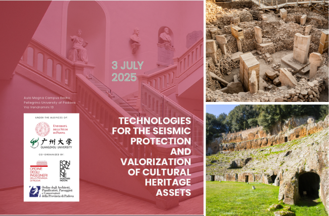 Collegamento a Third Bilateral Sino-Italian Workshop - 'Technologies for the seismic protection and valorization of Cultural Heritage Assets”